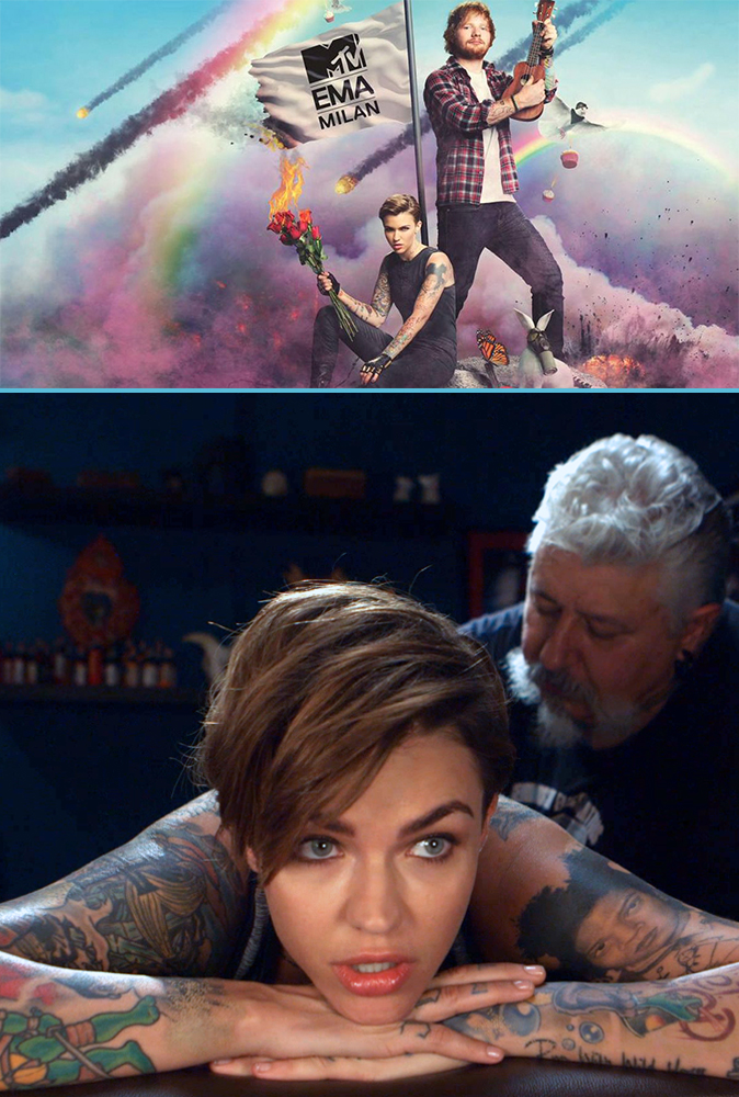 RUBY ROSE<br>“PIZZA TATTOO” SKIT<br>Director